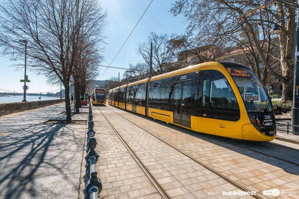 Budapest tram is part of the urban agenda