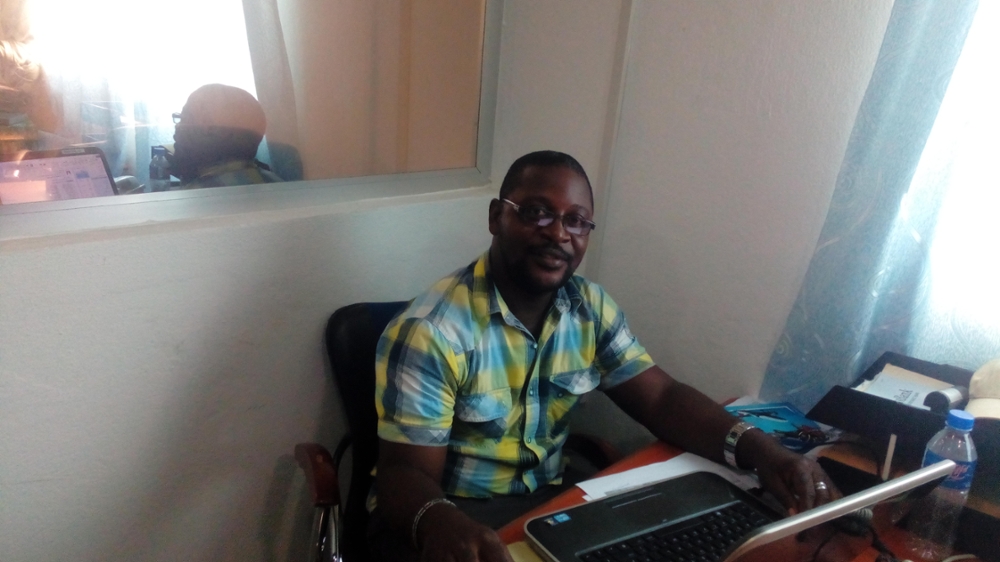 Access Bank Liberia microfinance head Horatio Weedor