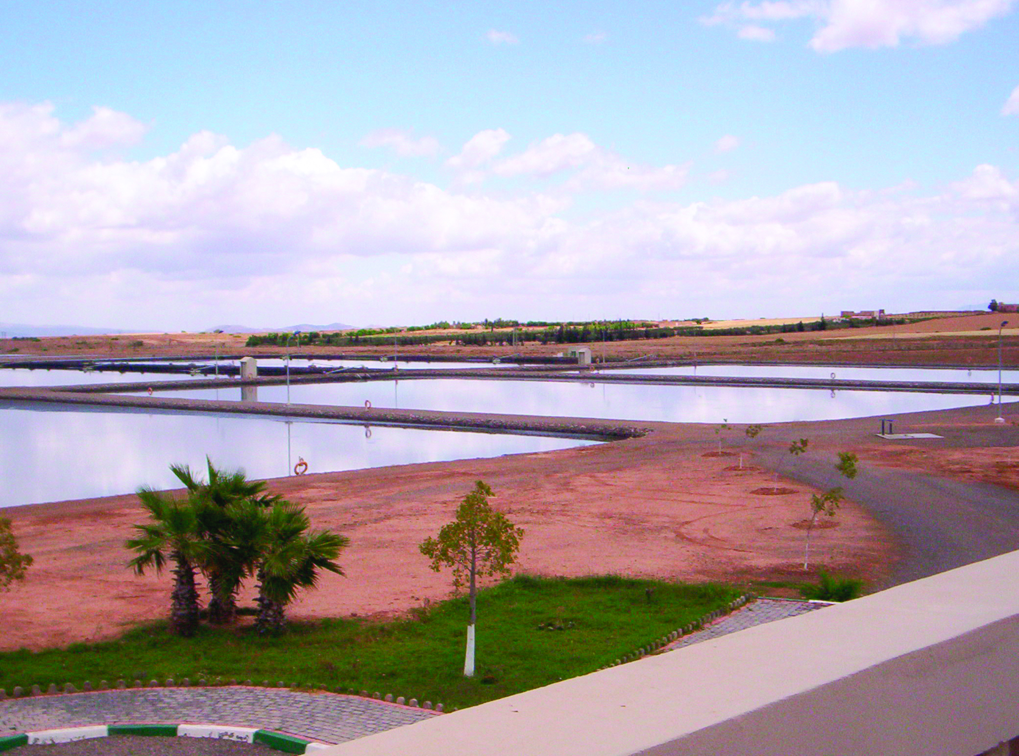 Zur nachhaltigen Stadtentwicklung gehören auch Projekte wie die Abwasseraufbereitungsanlage in Oujda.