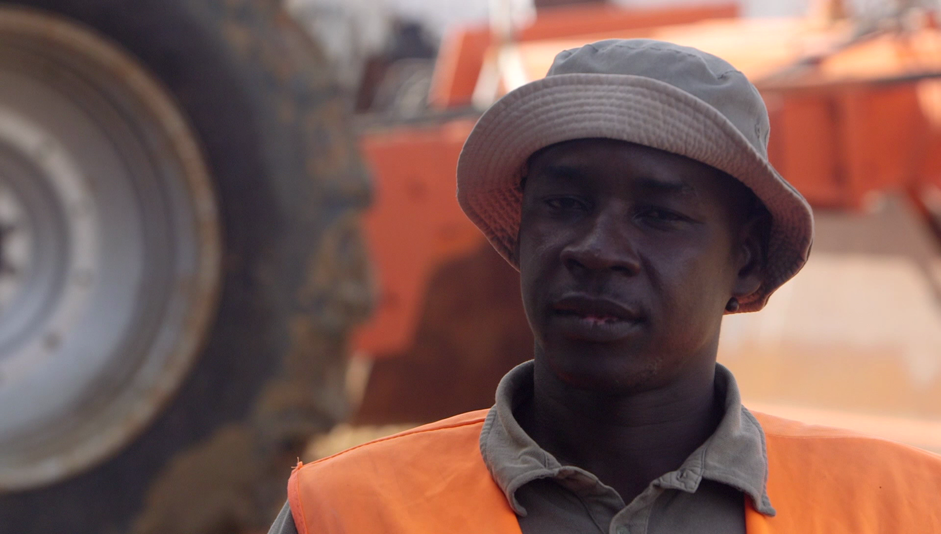 Djibi Seye is a farmer and straight-talking village elder from nearby Diadiam 3