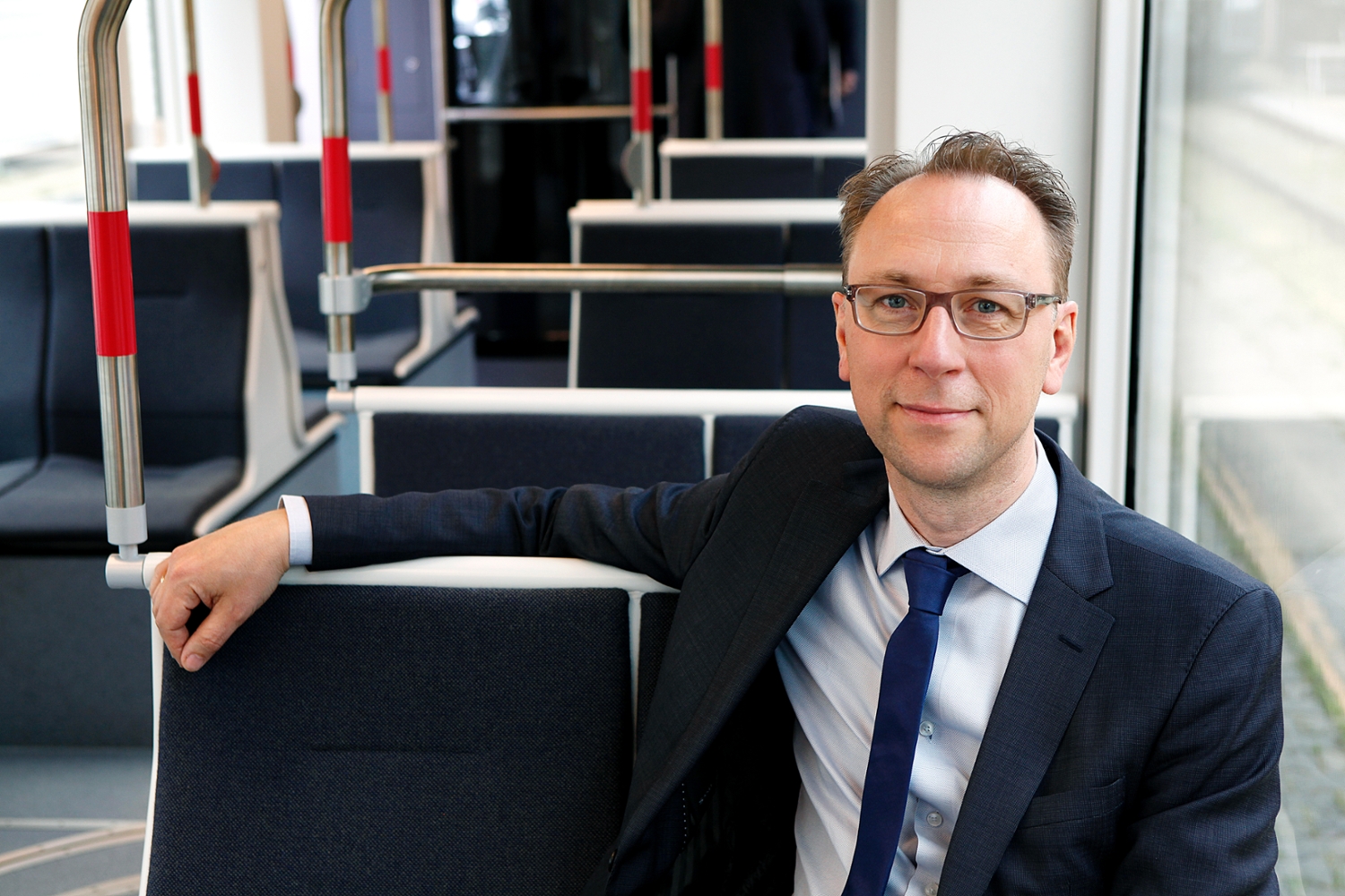 Claus Rehfeld Moshøj, Managing Director of Aarhus Letbane says the light rail will provide better services, routes and connections for passengers 