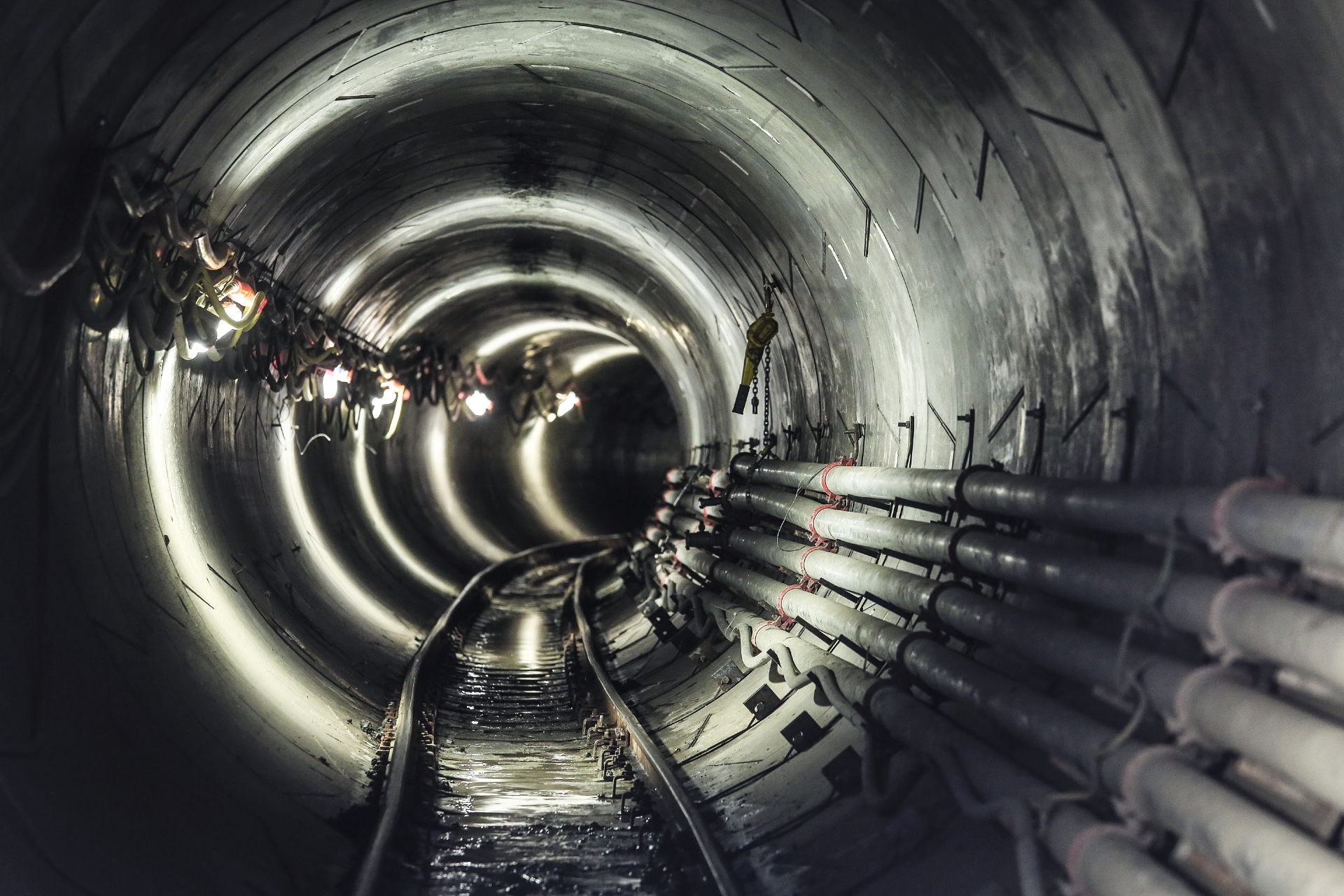 The new sewage system is over 400 km long. This is a section in Oberhausen.