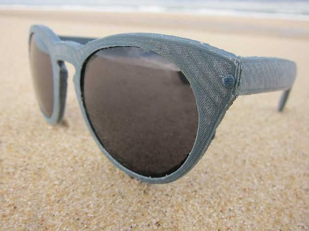 Project Seafood: 3D-printed glasses made using recycled plastic that will be resold by the charity