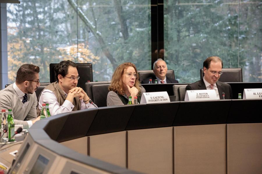 The panel discussion focused on the implementation of new mechanisms to increase accountability and transparency in EIB projects
