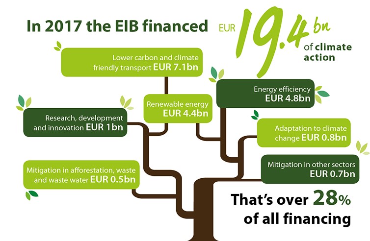 The EIB financing Climate Action in 2017