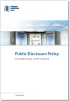 Public Disclosure Policy