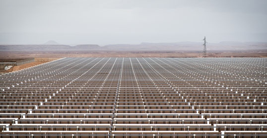 Solar energy powers ahead in Ouarzazate
