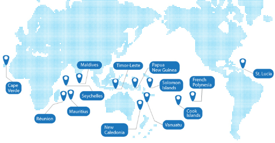 Climate action: supporting small islands