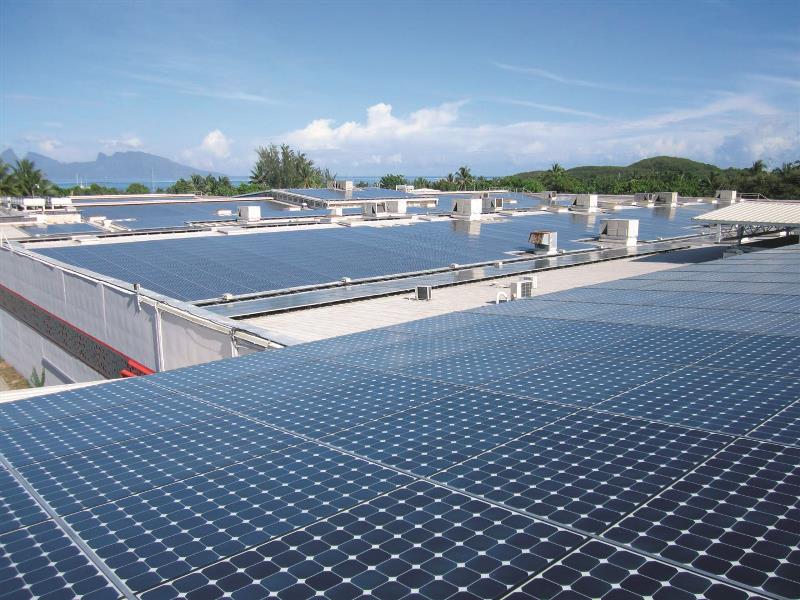 Innovative air-conditioning at a hospital in Tahiti