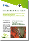 Innovative climate finance products