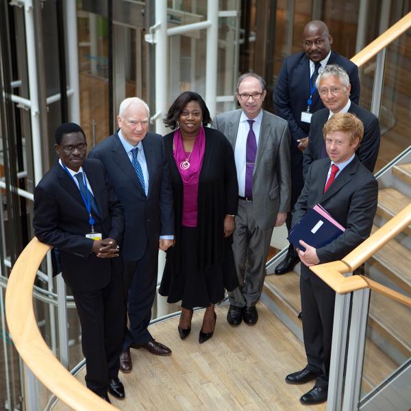 Signature du contrat de financement BOAD PG V