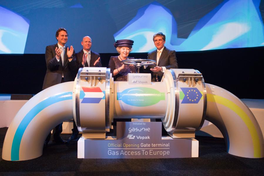 Inauguration of the Gate LNG project