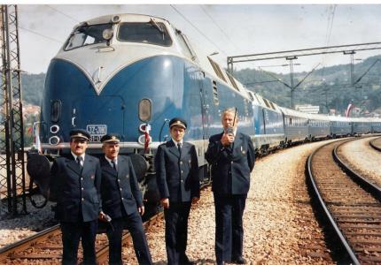 Opening of the Belgrade-Bar railway, 1976   ©Orjen/Wikimedia Commons