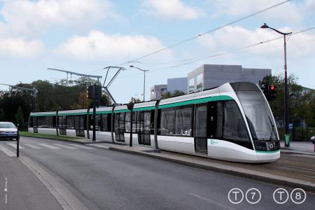Tramway of Paris Ile de France