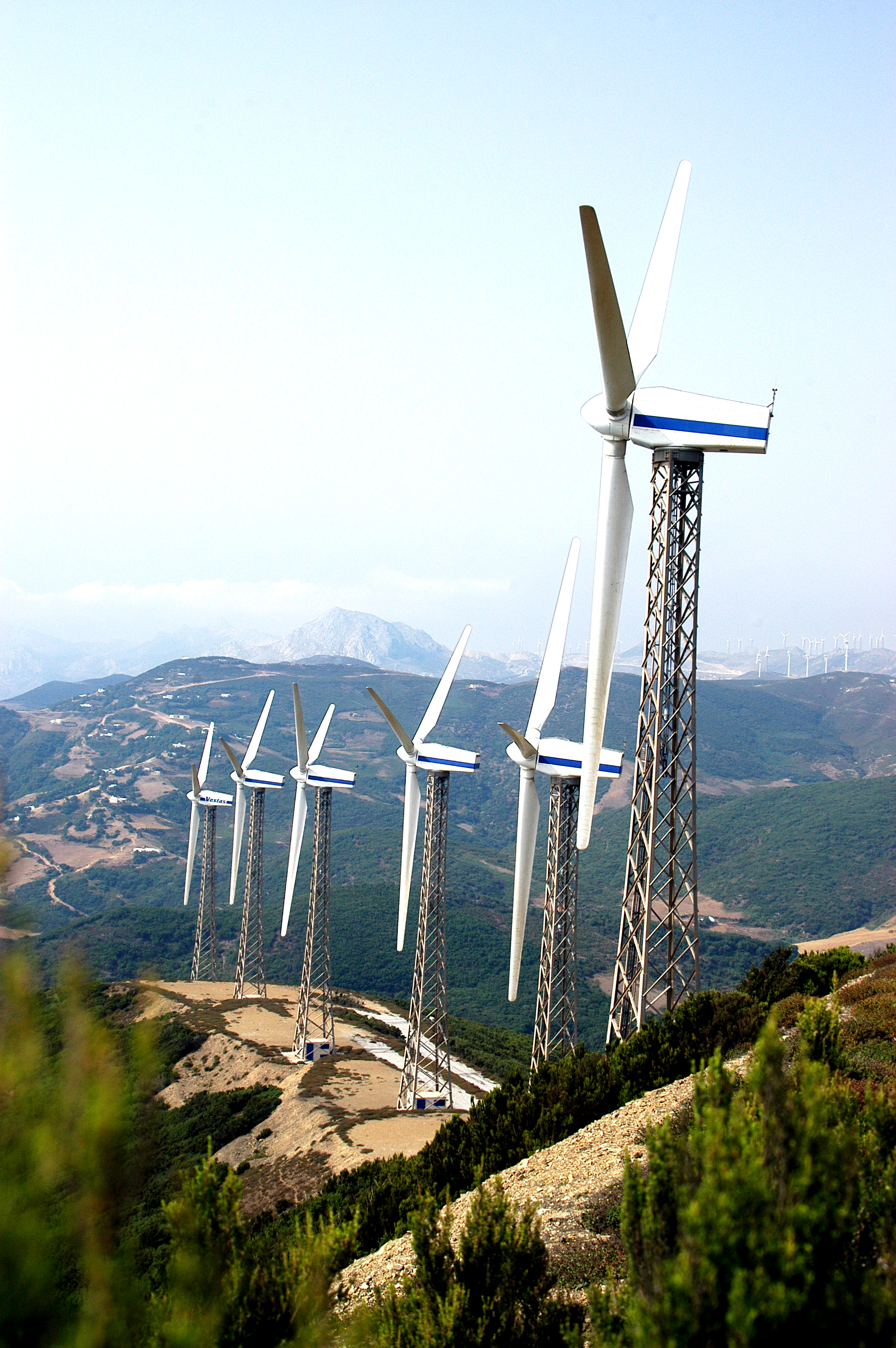 Marokko Windpark