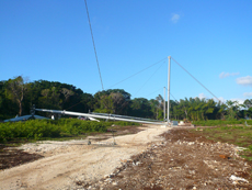Cyclone-proof wind turbines: the island solution Wind farm