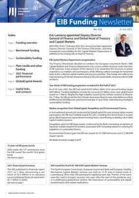EIB Funding Newsletter July 2022
