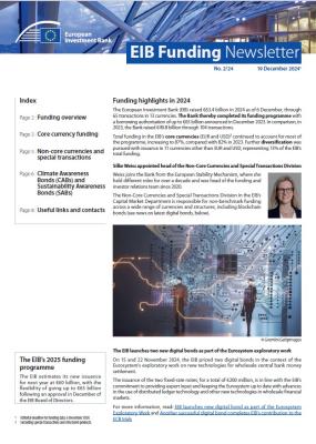 EIB Funding Newsletter December 2024