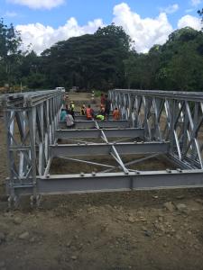 First project funded in Papua New Guinea since 1995 to replace 27 single-lane bridges in rural areas of the country with dual-lane structures