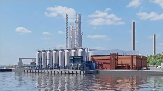 EIB finances ground-breaking carbon capture plant in Stockholm