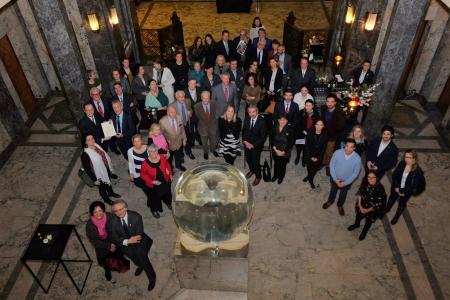 Signature of the Berlin Call to Action « Cultural Heritage for the Future of Europe » by Emma Navarro, EIB Vice President and Hermann Parzinger, Europa Nostra Executive Vice President 