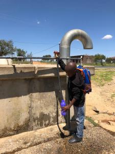 Lowlands water supply in Lesotho