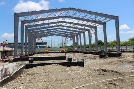 Contributors to the Eastern Partnership Technical Assistance Trust Fund (EPTATF) were invited to Poti, Georgia to visit two project sites, a sports centre and water pumping station, that have benefitted from EIB financing.