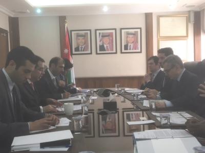 Official EIB delegation led by Vice-President Dario Scannapieco visits Jordan