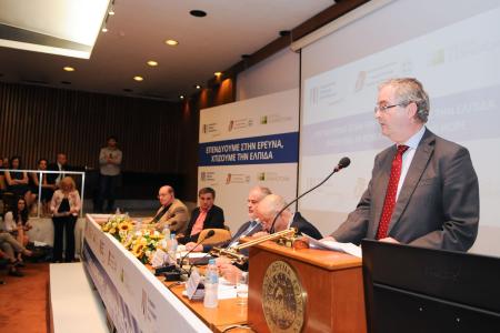 European backing to create new Hellenic Foundation for Research and Innovation to strengthen research across Greece