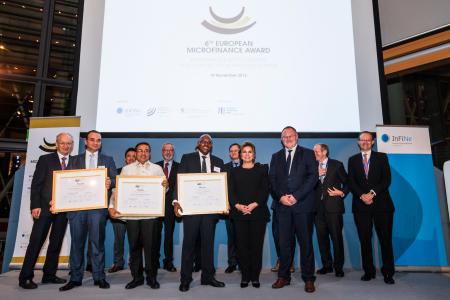 Credit Rural de Guinée wins 2015 European Microfinance Award