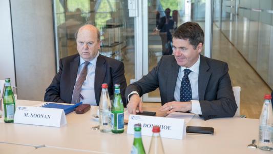 Two days of discussions were led by Irish Finance Minister Michael Noonan, Minister for Public Expenditure and Reform, Paschal Donohoe and Vice President Andrew McDowell. The meeting brought together senior officials from government, the EIB’s financing and advisory teams and the European Investment Fund.