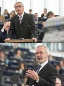 Mr Jean-Claude Juncker, President of the European Commission and Werner Hoyer, President of the European Investment Bank