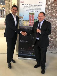 La BEI et ILIAD célèbrent 10 années de partenariat et signent un nouveau financement de 300 millions d’euros pour l’accélération du déploiement de la fibre optique dans les territoires 