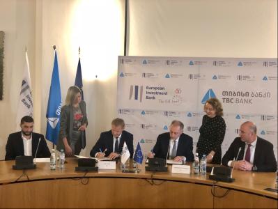 EIB supports hundreds of small and medium-sized businesses and water projects in Georgia