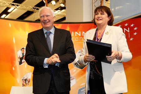 Commissioner Geoghegan-Quinn and EIB President Philippe Maystadt