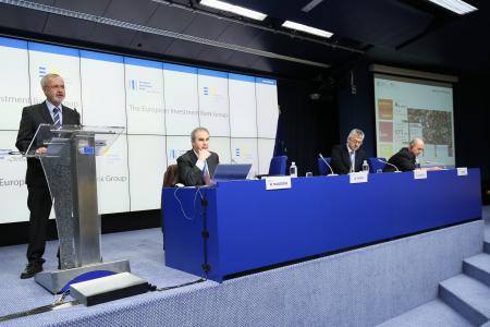 EIB annual news conference in Brussels