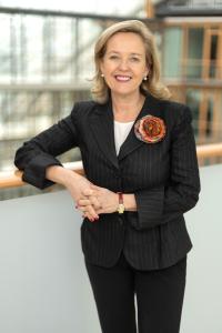Nadia Calviño's first official photoshoot as President of the EIB