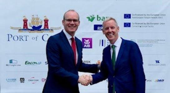 EIB backs €80m Port of Cork container terminal development