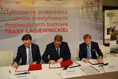 EIB and BGK finance the extension of Kraków's bypass and a new tram line under Juncker Plan