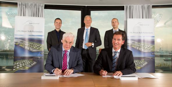 Gate terminal signs EUR 76 million project financing agreement for LNG break bulk facility