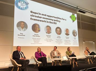 Vice-President Ambroise Fayolle led the European Investment Bank’s participation, showcasing our support to the transition towards a circular economy.