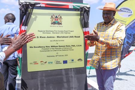 Kenya Upgrades East Africa’s busiest trade and transport route from Kwa Jomvu to Mariakani Under Global Gateway Initiative