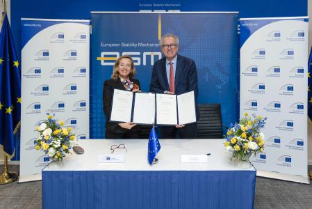 EIB / ESM memorandum of understanding signature 