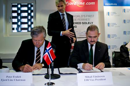 EIB boosts development of sustainable sea transport between Norway and Denmark