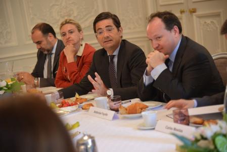 Nicolas Dufourcq, Directeur Général BPIFrance et Ambroise Fayolle, Vice-Président de la BEI