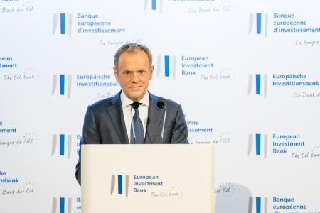 Donald Tusk at the EIB