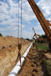 Expansion of the Lwówek-Odolanów gas pipeline, 170km long and with a diameter of 1000 mm, to reinforce security and reliability of the gas transmission systems in Poland and neighbouring countries