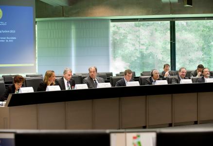 Roundtable - Banking in the MediterraneanThis event dealt with access to finance and the development of banking sectors in the FEMIP region, and is spread out over two separate panel discussions. The first discussed regional banking sector trends, while the second dealt with the development of mobile financial services in the region.