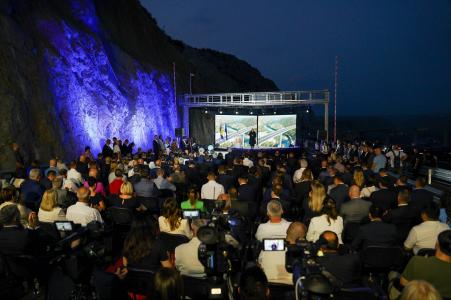 Inauguration of the Herzegovina Bridge, supported by EIB Global 