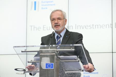 EIB annual news conference in Brussels